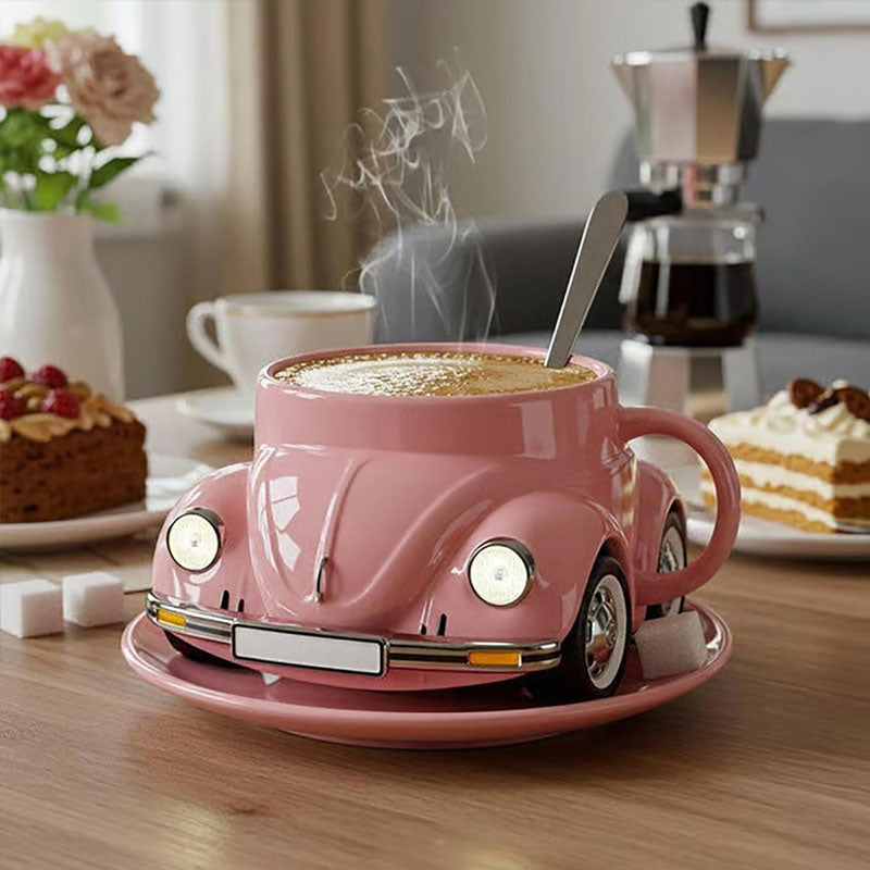 Nostalgic Beetle Coffee Cup