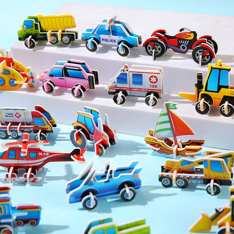 3D Creative Creature Puzzle Collection (Set of 30 Unique Designs) ✨