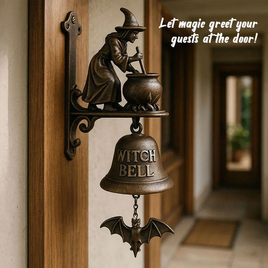 🧙♀️ Let magic greet your guests right at the door!✨Witch Doorbell