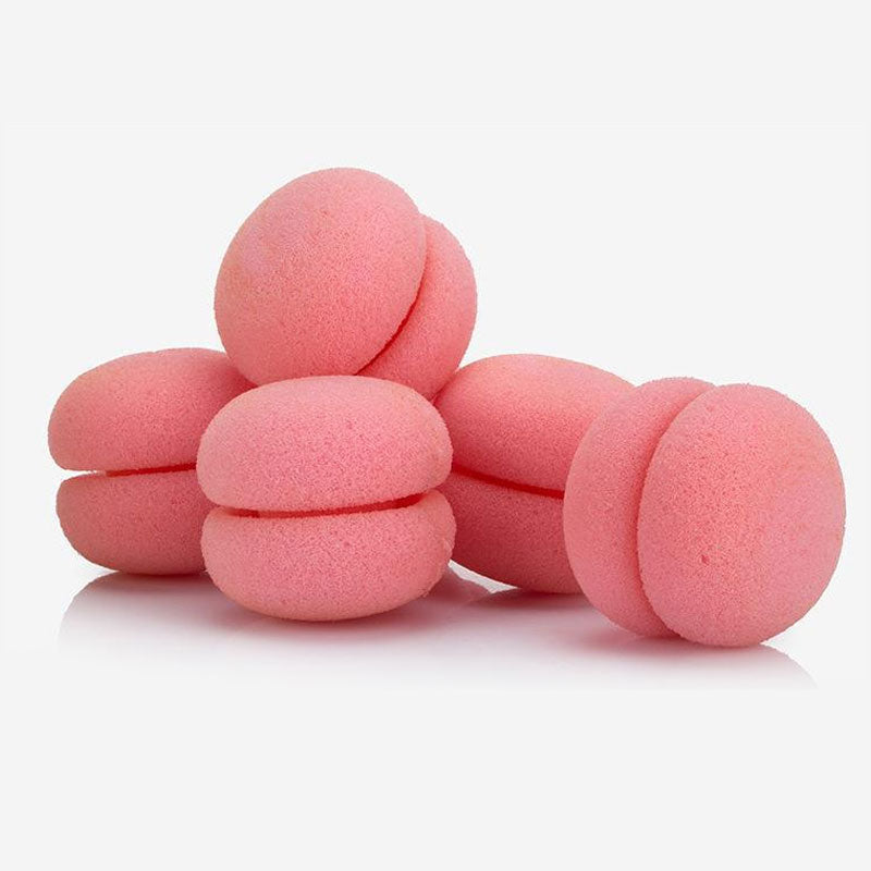 ๐ Sleep your way to perfect bouncy curls: The heatless strawberry rollers that save your hair and your mornings! โจ
