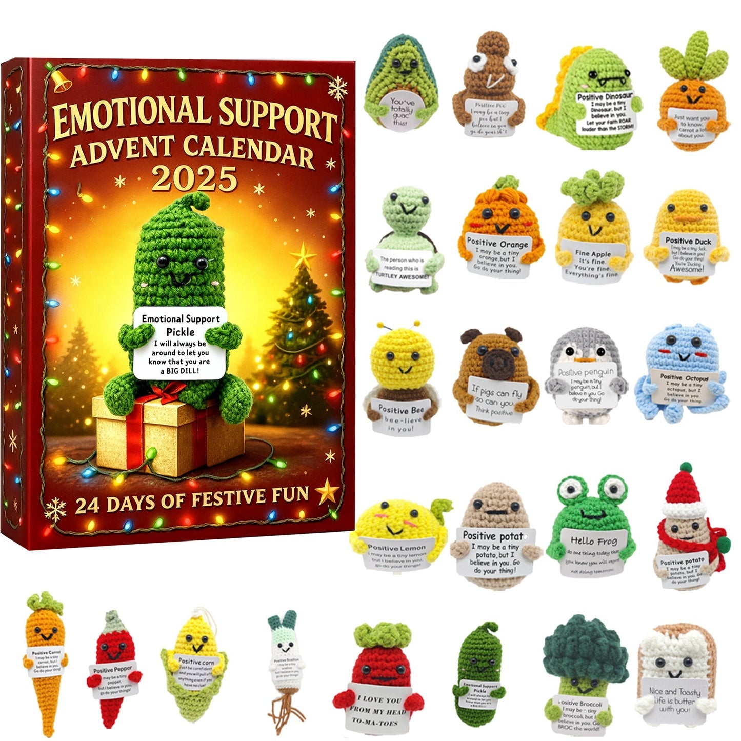 🎄EMOTIONAL SUPPORT ADVENT CALENDAR 2025
