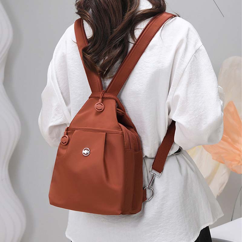 ๐ Multi-Functional Nylon Backpack ยท Your Stylish Everyday Companion