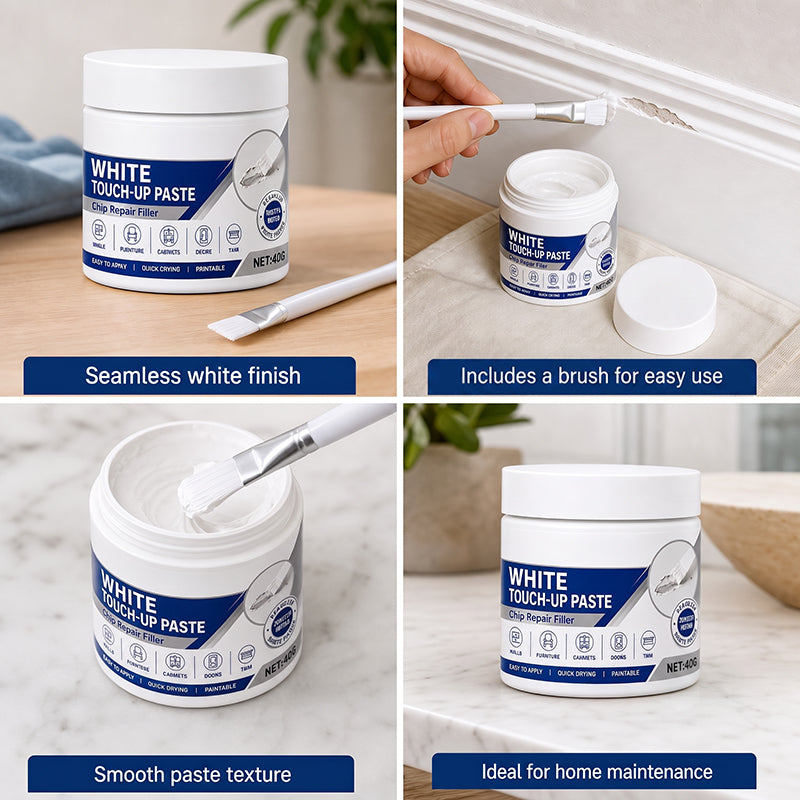Say Goodbye to Ugly Scratches! Restore Your Home's Flawless White Finish in Seconds ๐