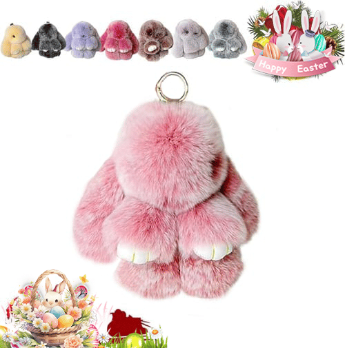 Easter Bunny Plush Charm with Gift Tin ๐ Perfect Seasonal Gift for Her