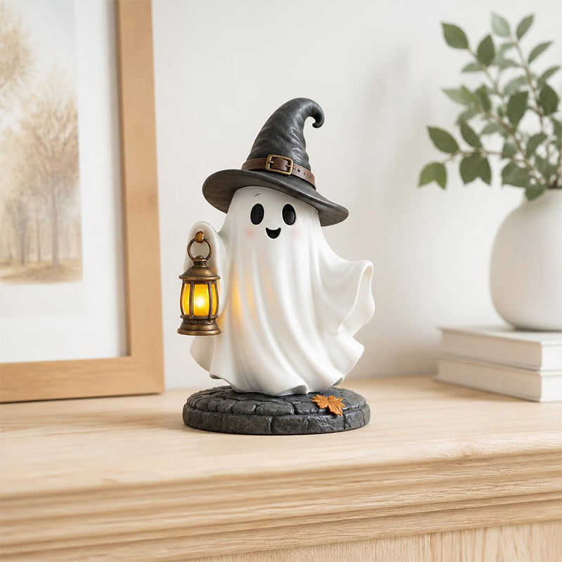 The Cutest Autumn Companion You Didn't Know You Needed! ๐ป๐ | Hand-Painted Ghost Figurine