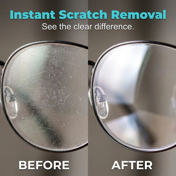 Don’t Waste £200+ at the Optician! 👓 Restore Your Scratched Glasses to Crystal-Clear in 15 Seconds. ✨