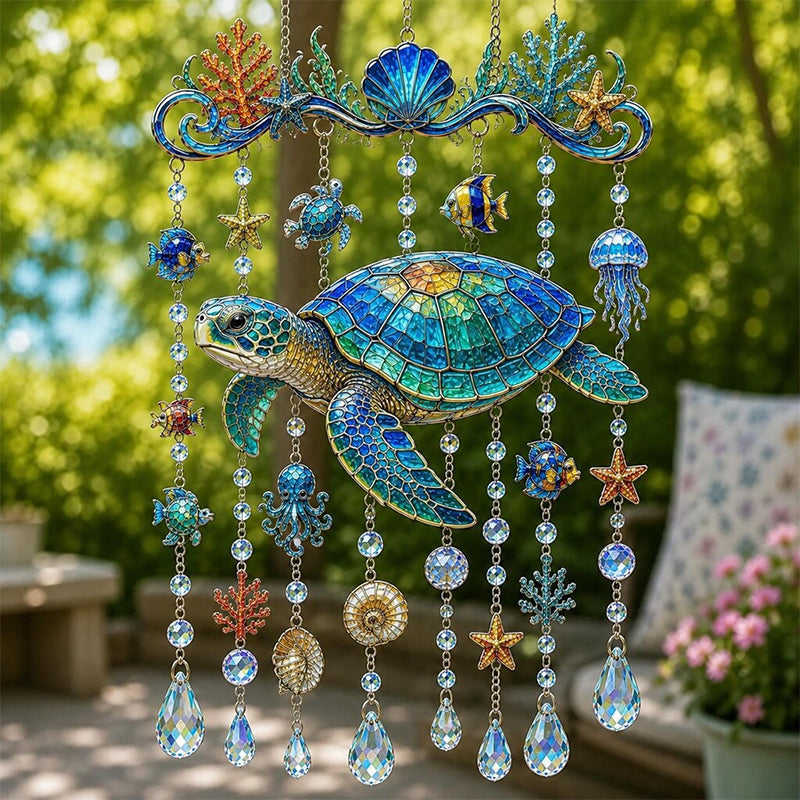 Bring the Sunshine Inside: The Handcrafted Ocean Suncatcher That Brightens Even the Gloomiest British Days! 🌊