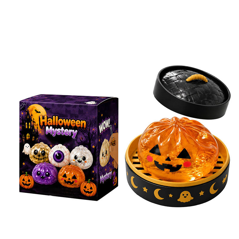 👻 Premium Halloween Squishy Toy — Choose Your Character (No Blind Box)! 👁️