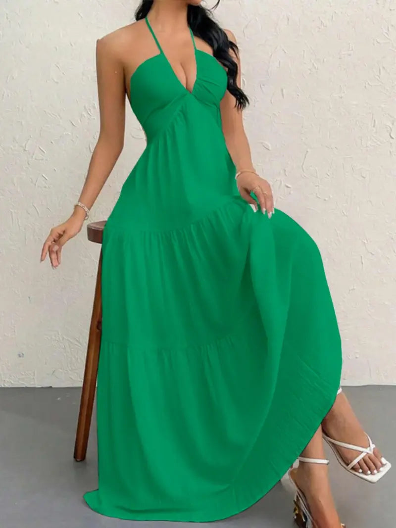 Summer Freedom 🌿 The Perfect A-Line Dress for Every Occasion ✨