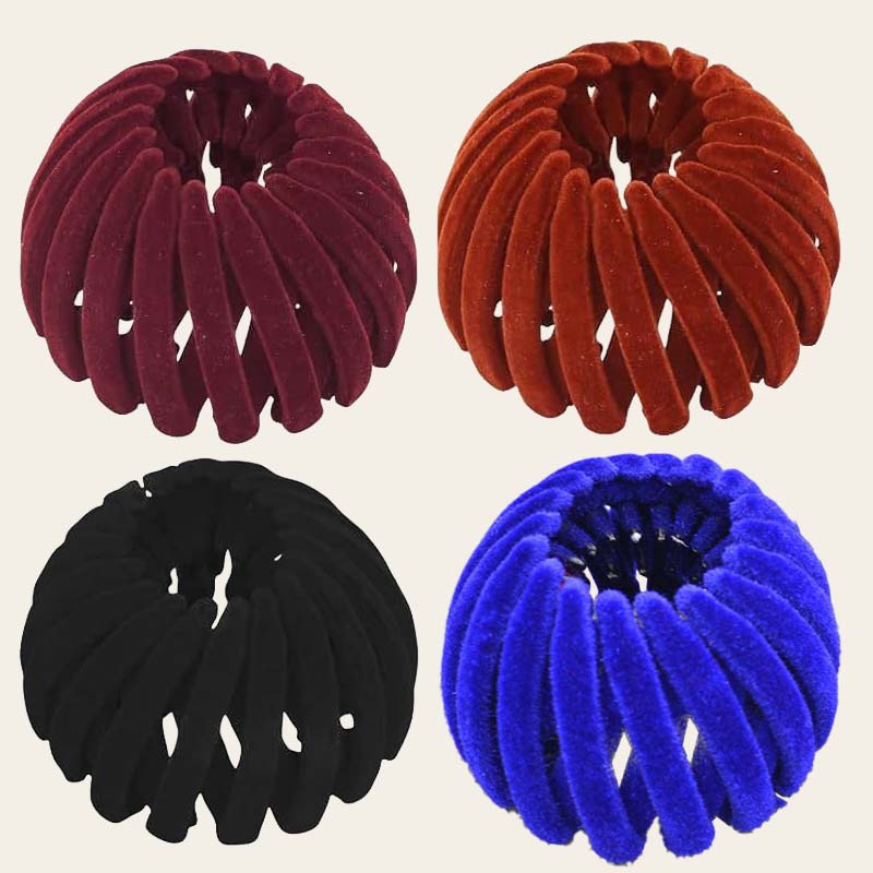 Lazy Hair Bun & Ponytail Clip – Effortless 10-Second Updo Hair Tool 🧸✨