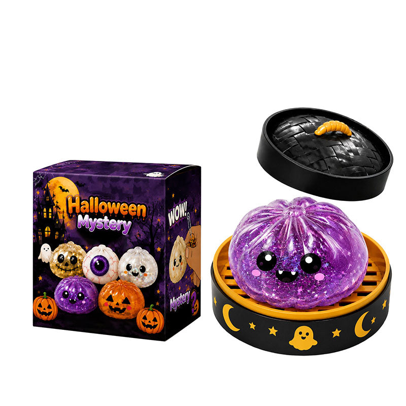 👻 Premium Halloween Squishy Toy — Choose Your Character (No Blind Box)! 👁️