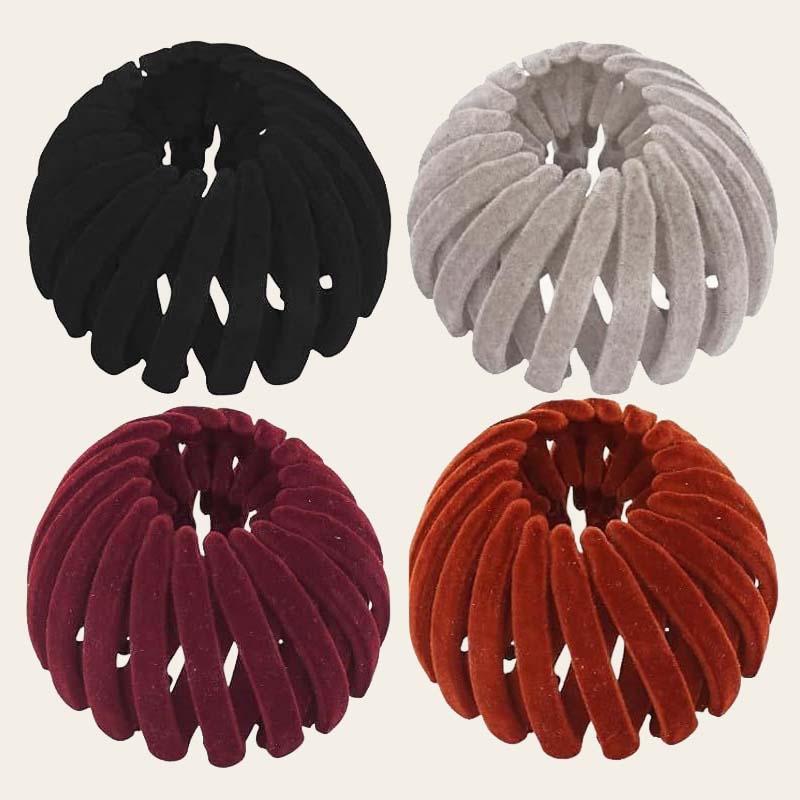 Lazy Hair Bun & Ponytail Clip – Effortless 10-Second Updo Hair Tool 🧸✨