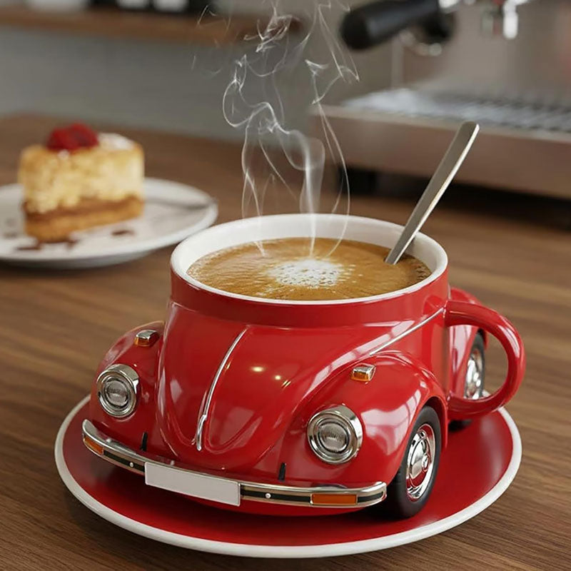 Nostalgic Beetle Coffee Cup
