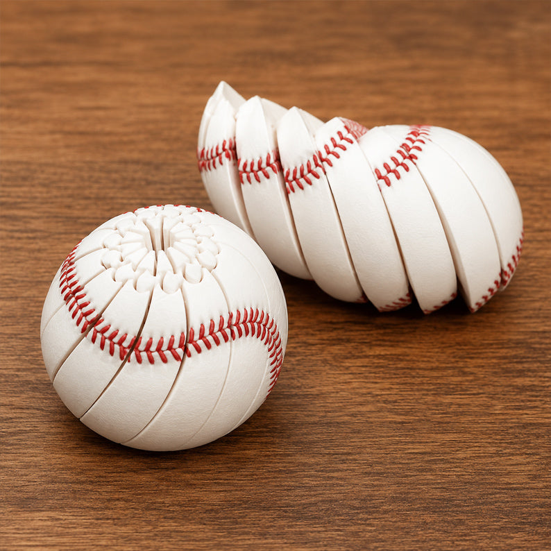 🔥 3D Mechanical Sports Fidget Sphere ✨ Elite Sensory Stress Relief Desk Toy ⚽