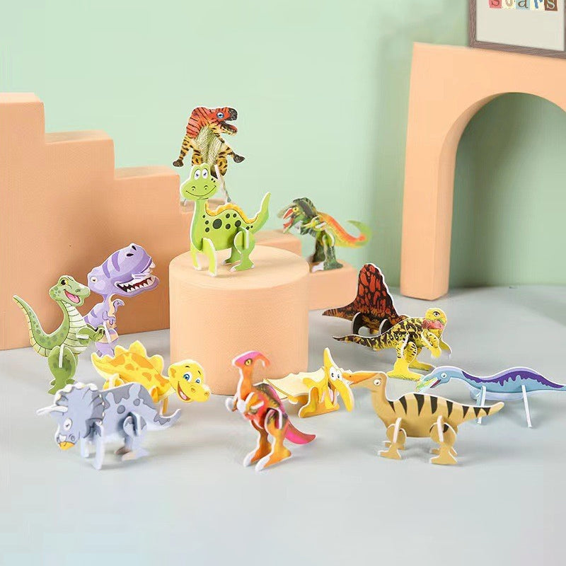 3D Creative Creature Puzzle Collection (Set of 30 Unique Designs) ✨