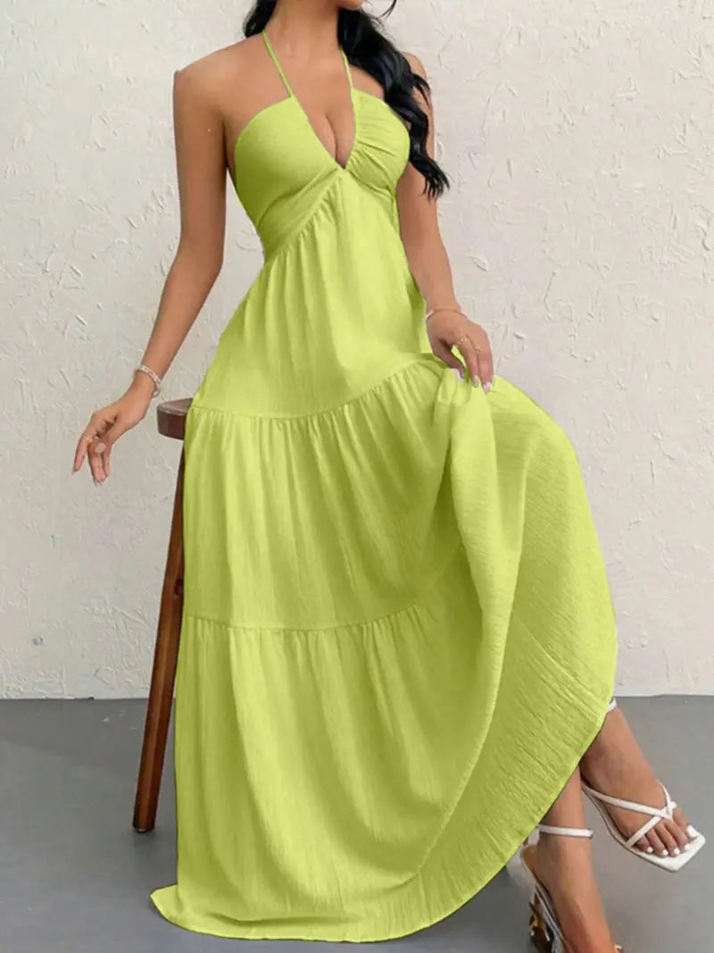 Summer Freedom 🌿 The Perfect A-Line Dress for Every Occasion ✨