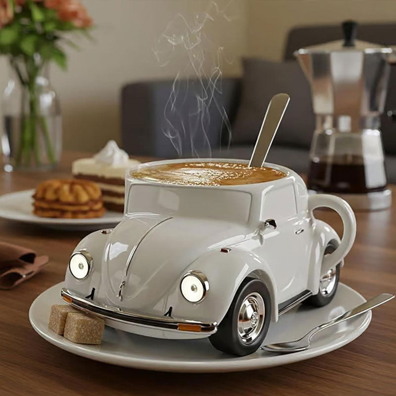 Nostalgic Beetle Coffee Cup
