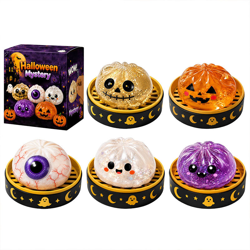 👻 Premium Halloween Squishy Toy — Choose Your Character (No Blind Box)! 👁️