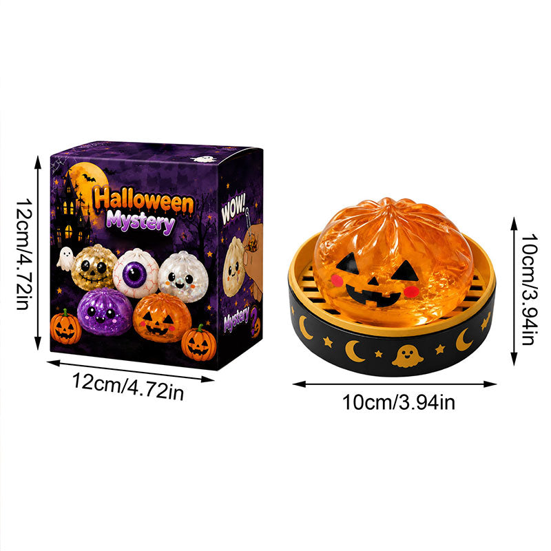 👻 Premium Halloween Squishy Toy — Choose Your Character (No Blind Box)! 👁️