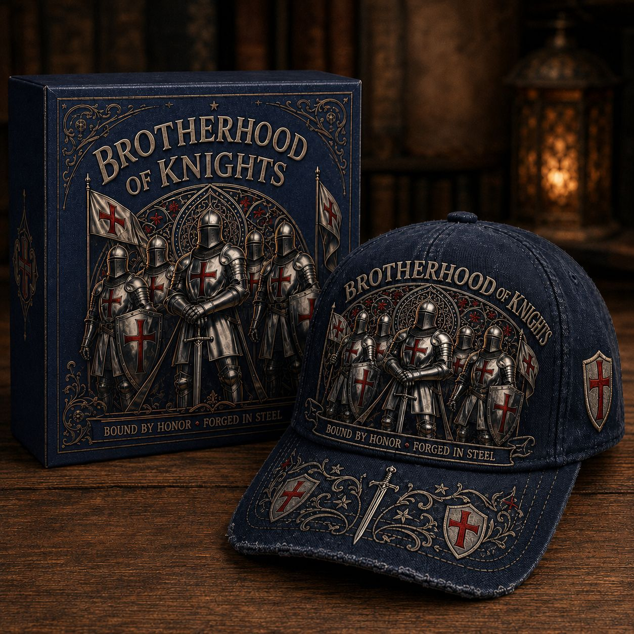 Brotherhood of Knights Cap: Bound by Honour & Loyalty 🛡️