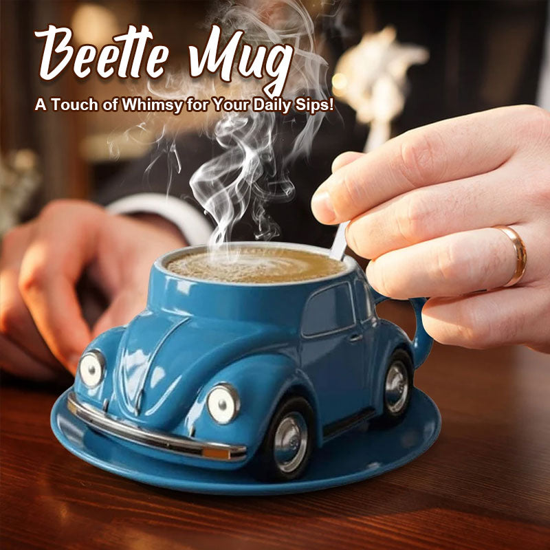 Nostalgic Beetle Coffee Cup