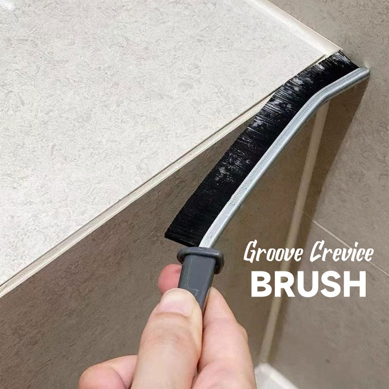 Universal Deep-Clean Crevice Brush | Precision Scrubbing for Window Tracks & Grout ✨