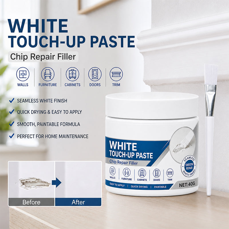 Say Goodbye to Ugly Scratches! Restore Your Home's Flawless White Finish in Seconds 🌟