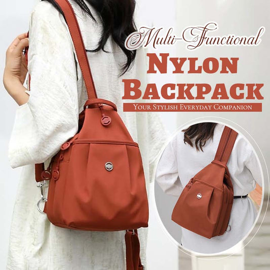 🎒 Multi-Functional Nylon Backpack · Your Stylish Everyday Companion