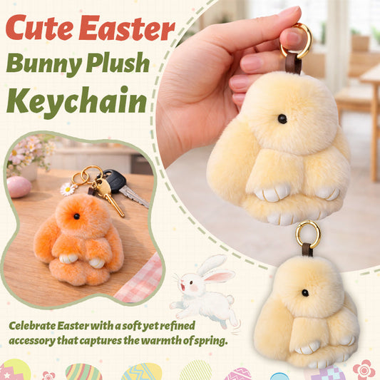 Easter Bunny Plush Charm with Gift Tin 🎁 Perfect Seasonal Gift for Her