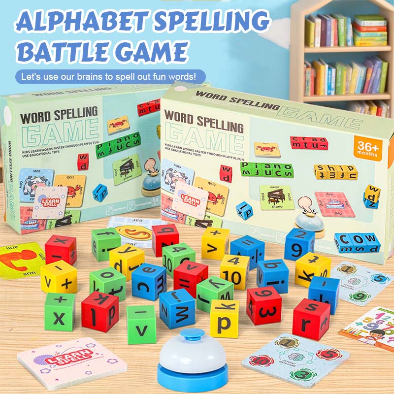 🔠 Alphabet Battle Game ✨ - 🧩 Let’s Spell, Play & Grow Together!
