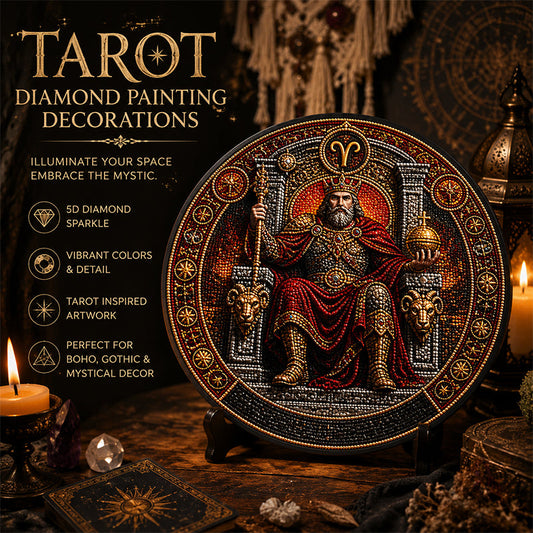 🧘‍♀️ Find Your Sacred Light: Major Arcana Tarot Diamond Art 🌘