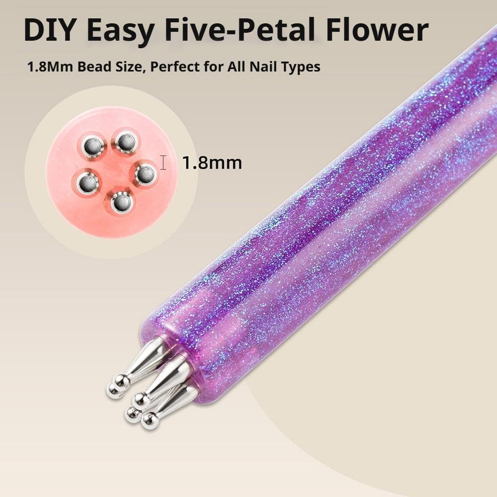 ⏰ 3-DAY FLASH SALE: BUY 1 GET 1 FREE! 💅 No More Shaky Hands! Get Perfect Flower Patches Every Single Tap 🌸
