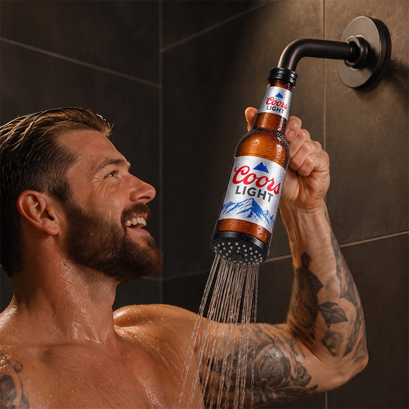 🍺 Beer Bottle Shower Head – The Ultimate Banter Gift for Beer Lovers! 🚿