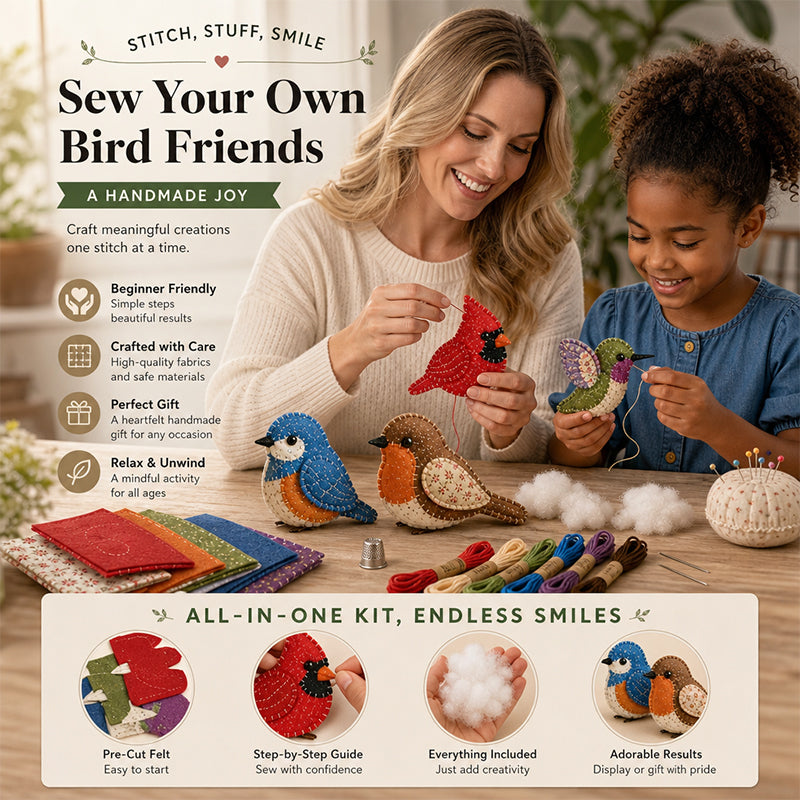 ☕ Unplug & unwind: The beginner-friendly DIY animal craft kits for a perfectly cosy, screen-free afternoon! 🐦