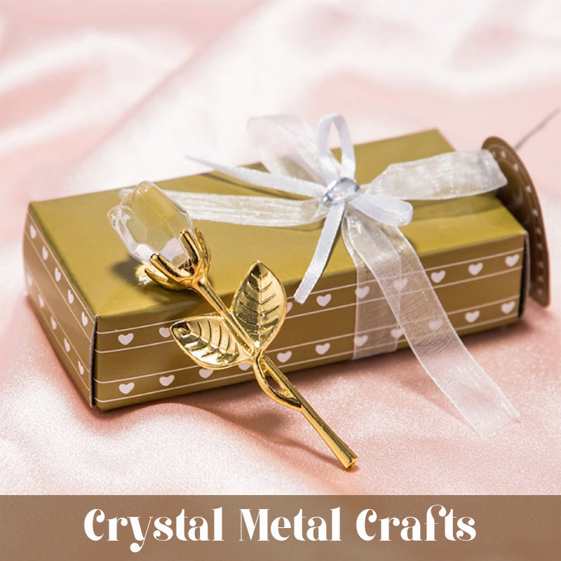 Eternal Crystal Metal Rose – The Romantic Gift That Never Fades 🌹✨