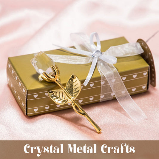 Eternal Crystal Metal Rose – The Romantic Gift That Never Fades 🌹✨