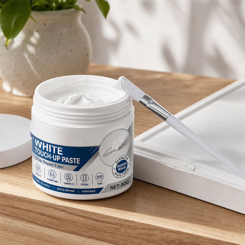 Say Goodbye to Ugly Scratches! Restore Your Home's Flawless White Finish in Seconds 🌟