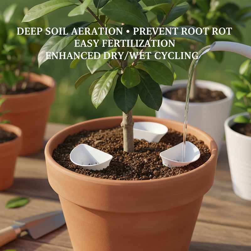 Plant Root Aerator 🌿 – Stops Root Rot & Soil Compaction