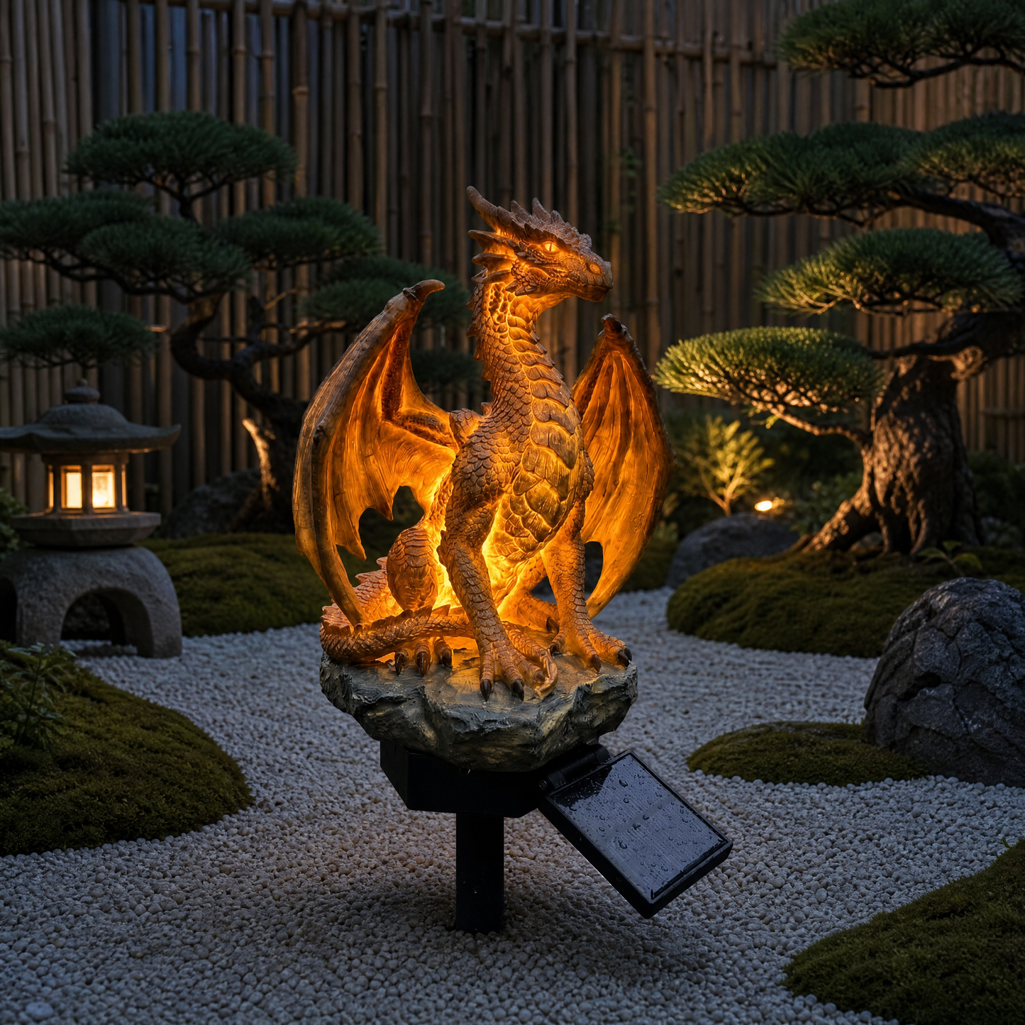 🐉 Mystical 3D Solar Dragon Statue – Turn Your Garden Into A Mythical Haven Tonight!