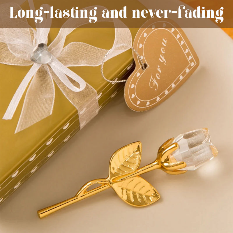 Eternal Crystal Metal Rose – The Romantic Gift That Never Fades 🌹✨