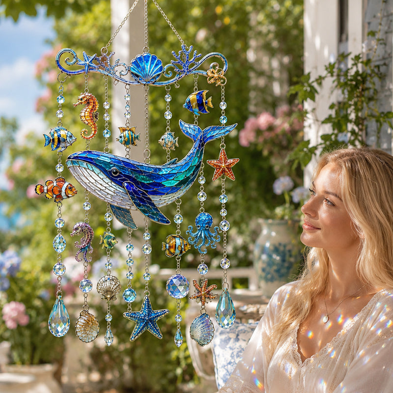 Bring the Sunshine Inside: The Handcrafted Ocean Suncatcher That Brightens Even the Gloomiest British Days! 🌊
