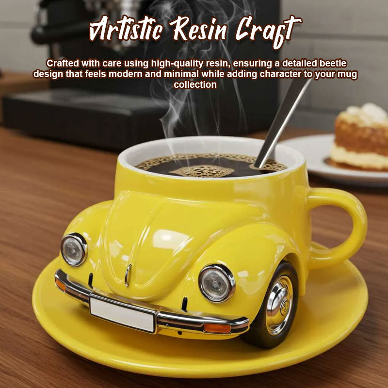 Nostalgic Beetle Coffee Cup