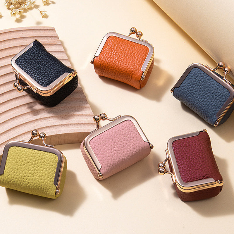 Full-grain Leather Mini Jewellery Box ✨ Travel-Ready Treasure Vault 👜