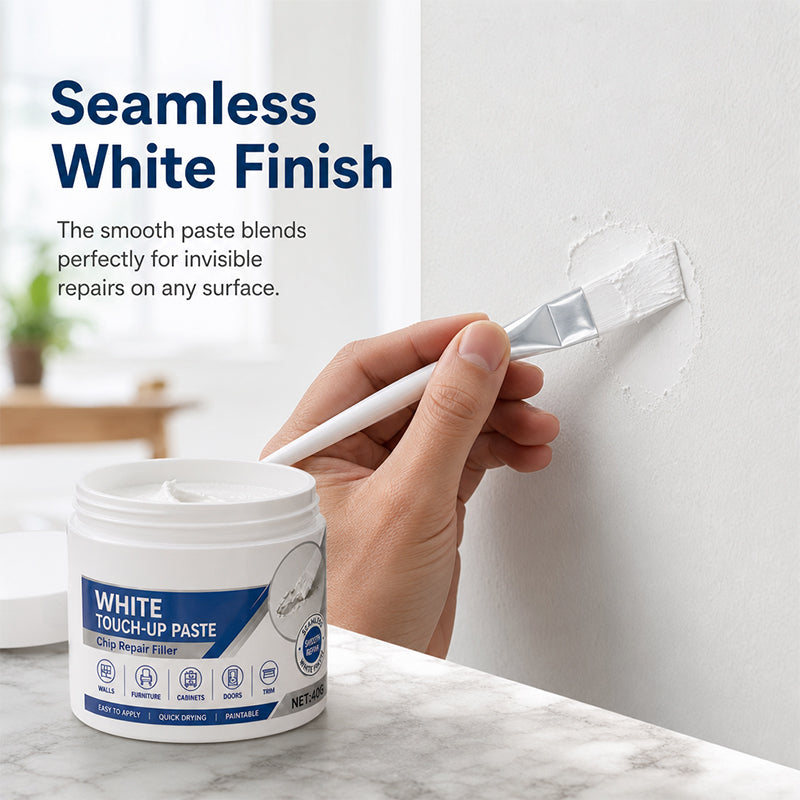 Say Goodbye to Ugly Scratches! Restore Your Home's Flawless White Finish in Seconds 🌟