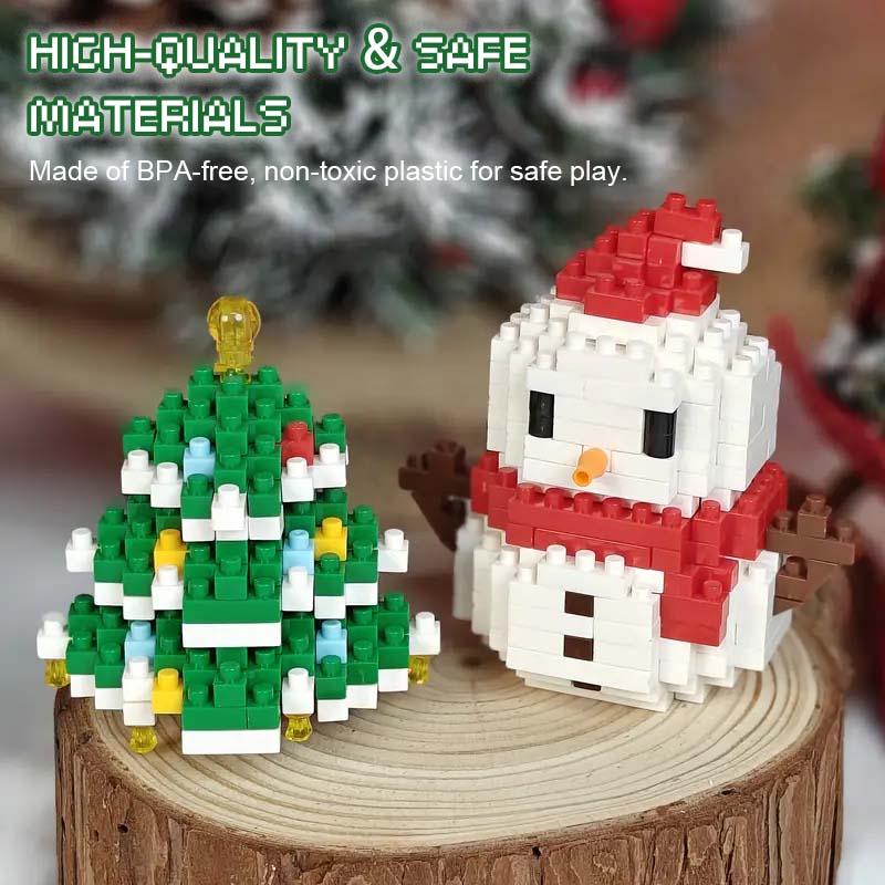 Christmas Advent Calendar Building Block Set