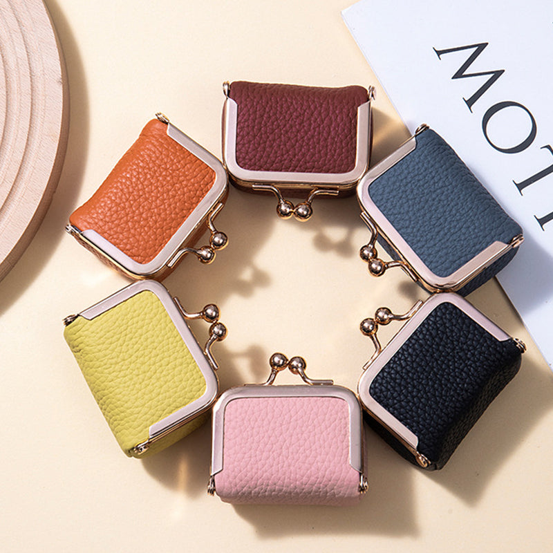 Full-grain Leather Mini Jewellery Box ✨ Travel-Ready Treasure Vault 👜