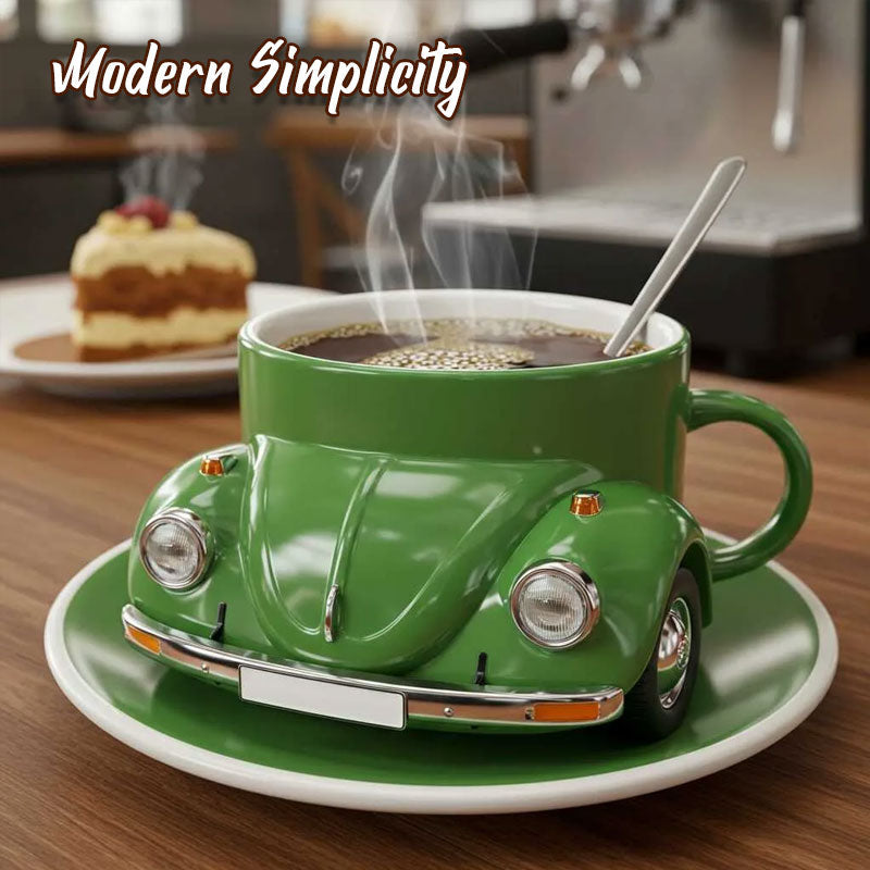 Nostalgic Beetle Coffee Cup
