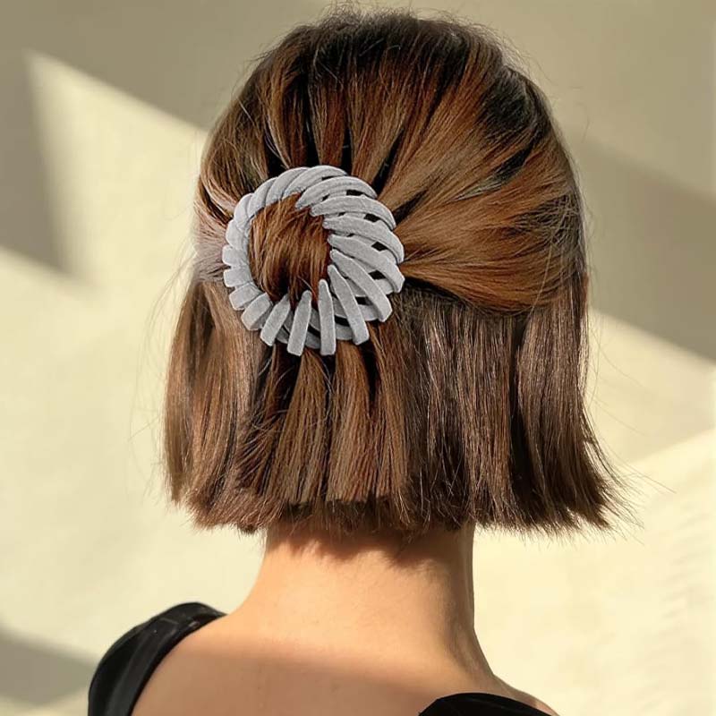 Lazy Hair Bun & Ponytail Clip – Effortless 10-Second Updo Hair Tool 🧸✨
