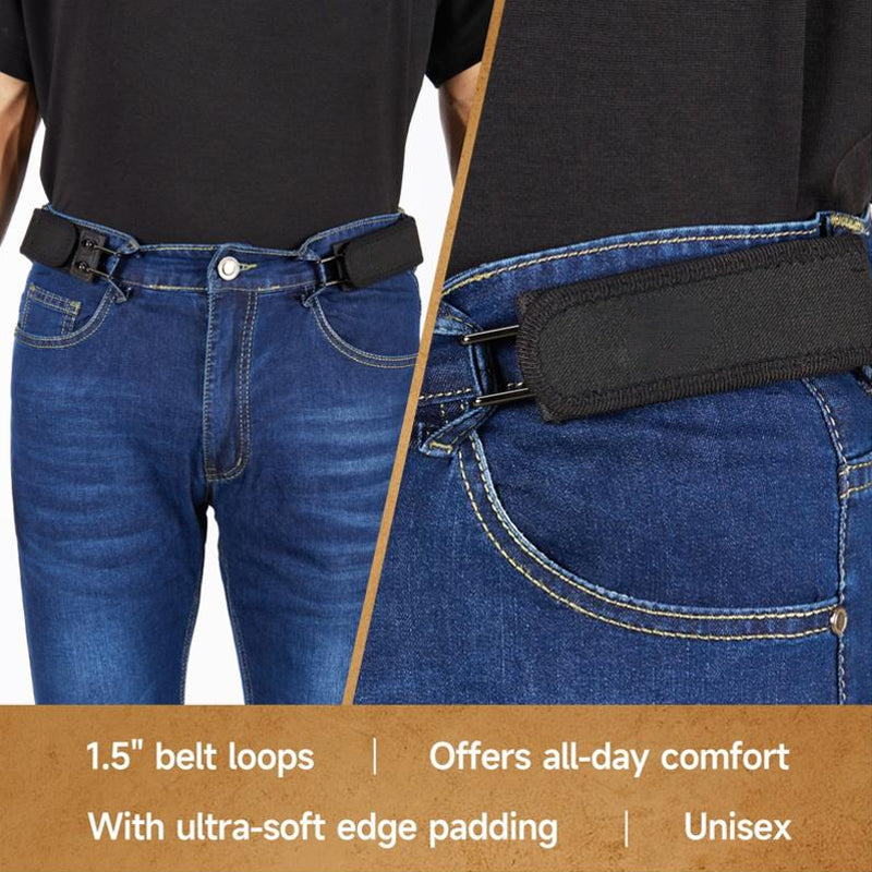 🤵🙌 Buckle-free belt hook – bid farewell to bulky buckles and restrictive fastenings. 👖