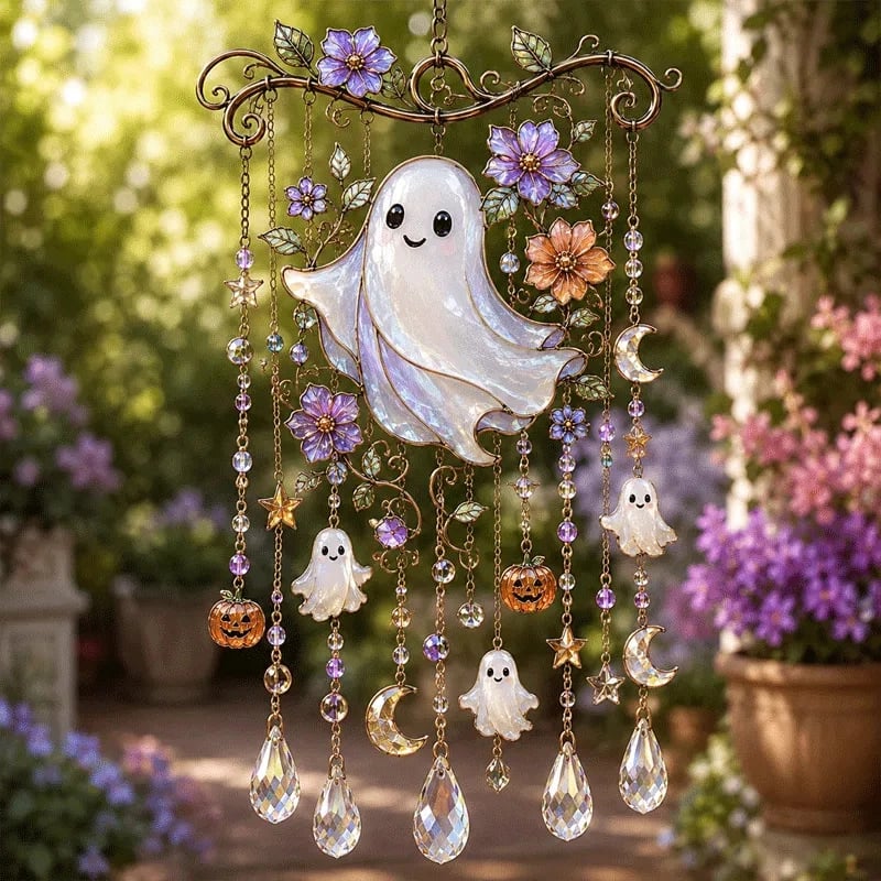 🎃Cast Rainbow Light with Gothic Halloween Wind Chimes! 🎃✨
